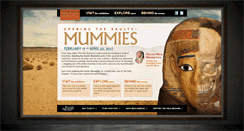 Desktop Screenshot of mummies.fieldmuseum.org